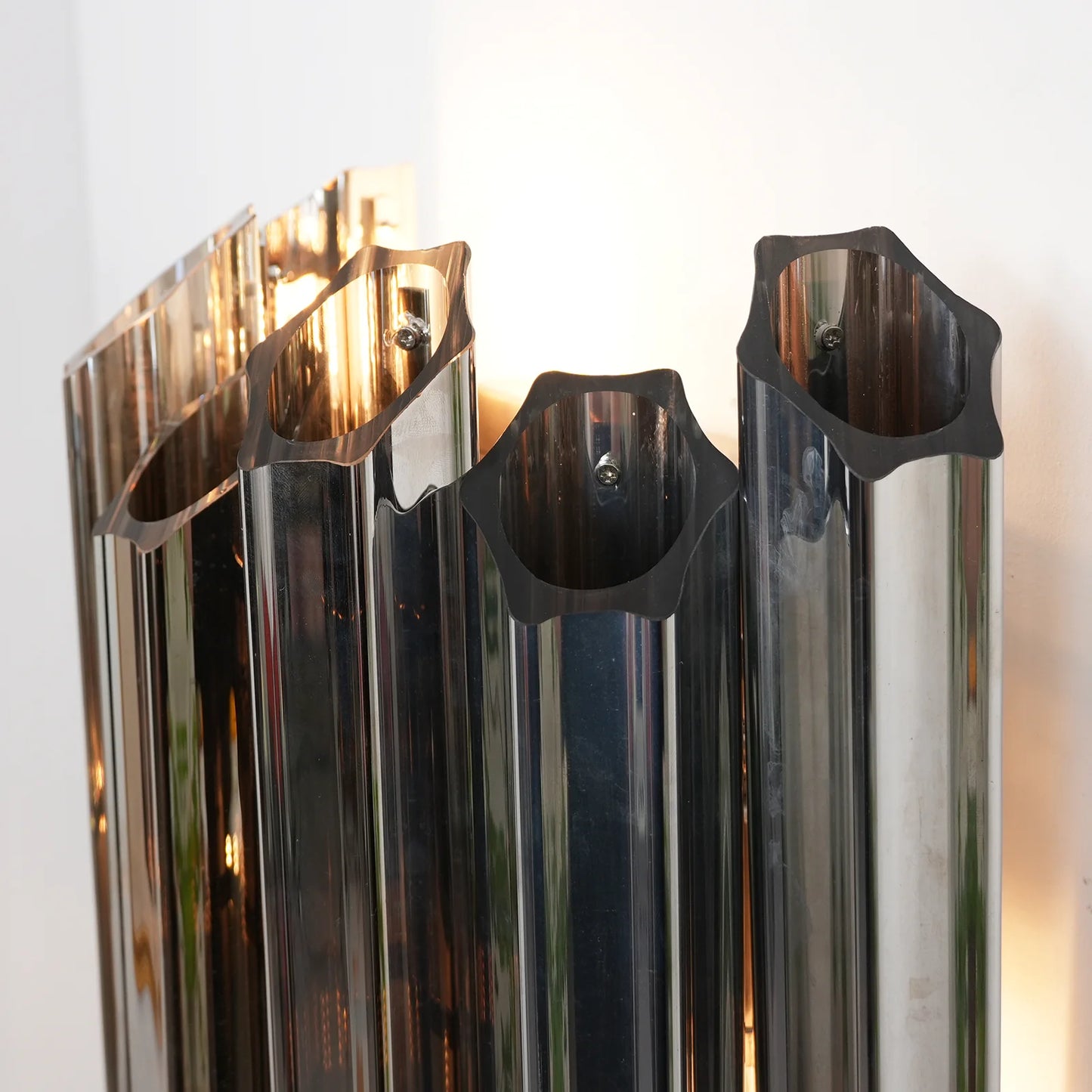 Smoked Mirror Palermo Wall Light - Nuvé