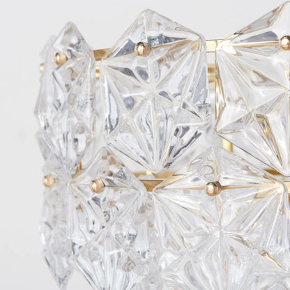 Snowflake Diamond Glass Chandelier - Nuvé