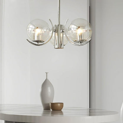 Space Ball Glass Chandelier - Nuvé