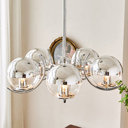 Space Ball Glass Chandelier - Nuvé