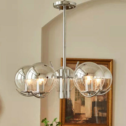 Space Ball Glass Chandelier - Nuvé