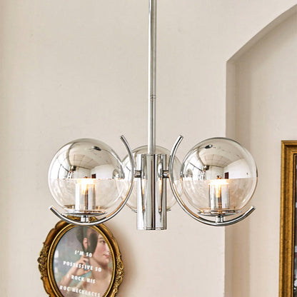 Space Ball Glass Chandelier - Nuvé