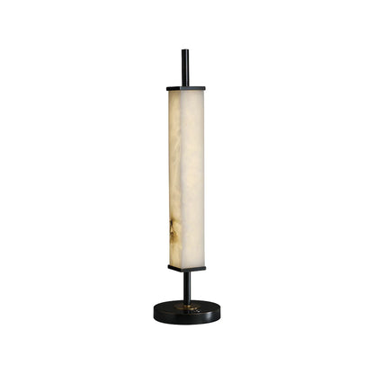 Spere Cuboid Alabaster Table Lamp - Nuvé