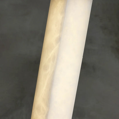 Spere Cuboid Alabaster Table Lamp - Nuvé