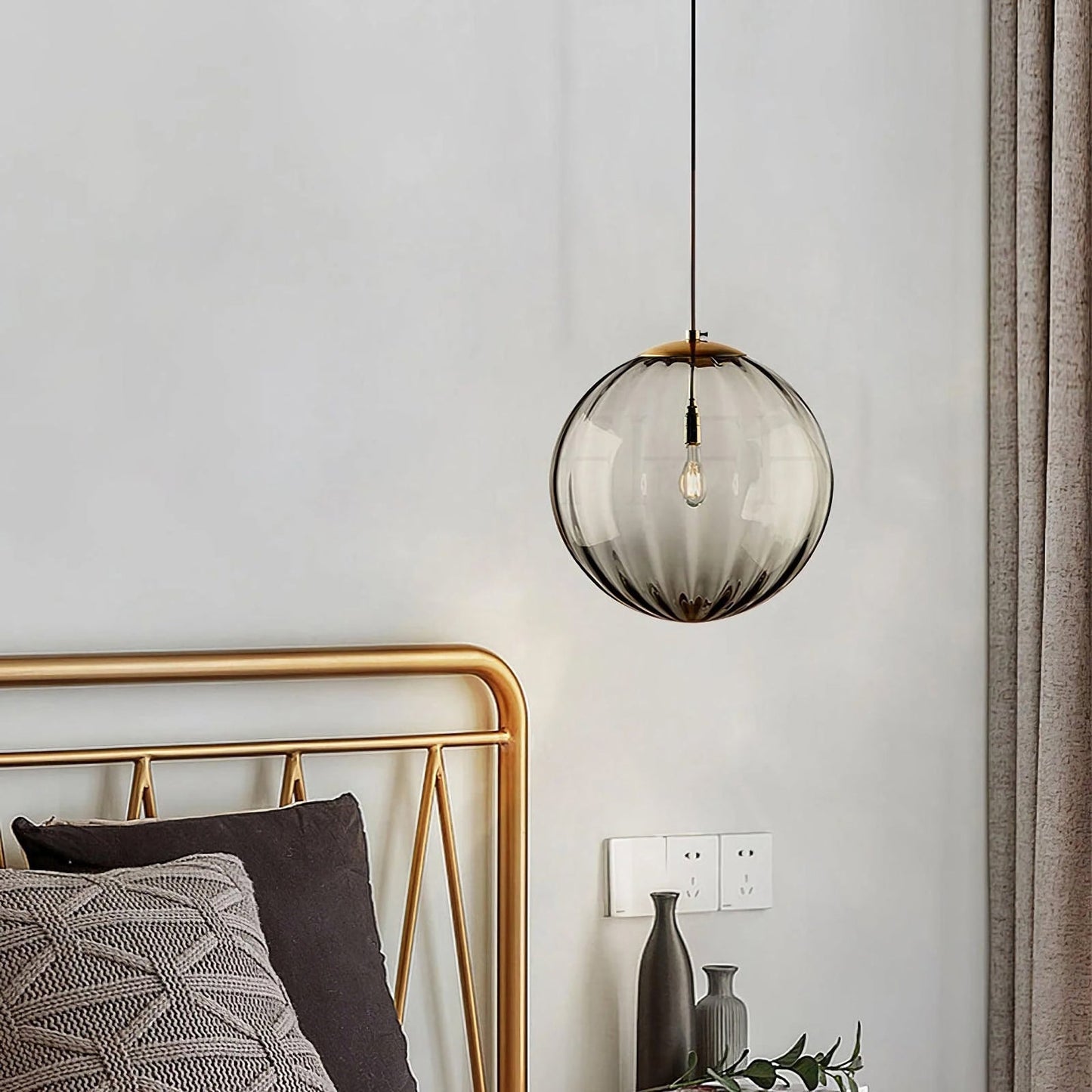 Spherical lampshade Pendant Light - Nuvé