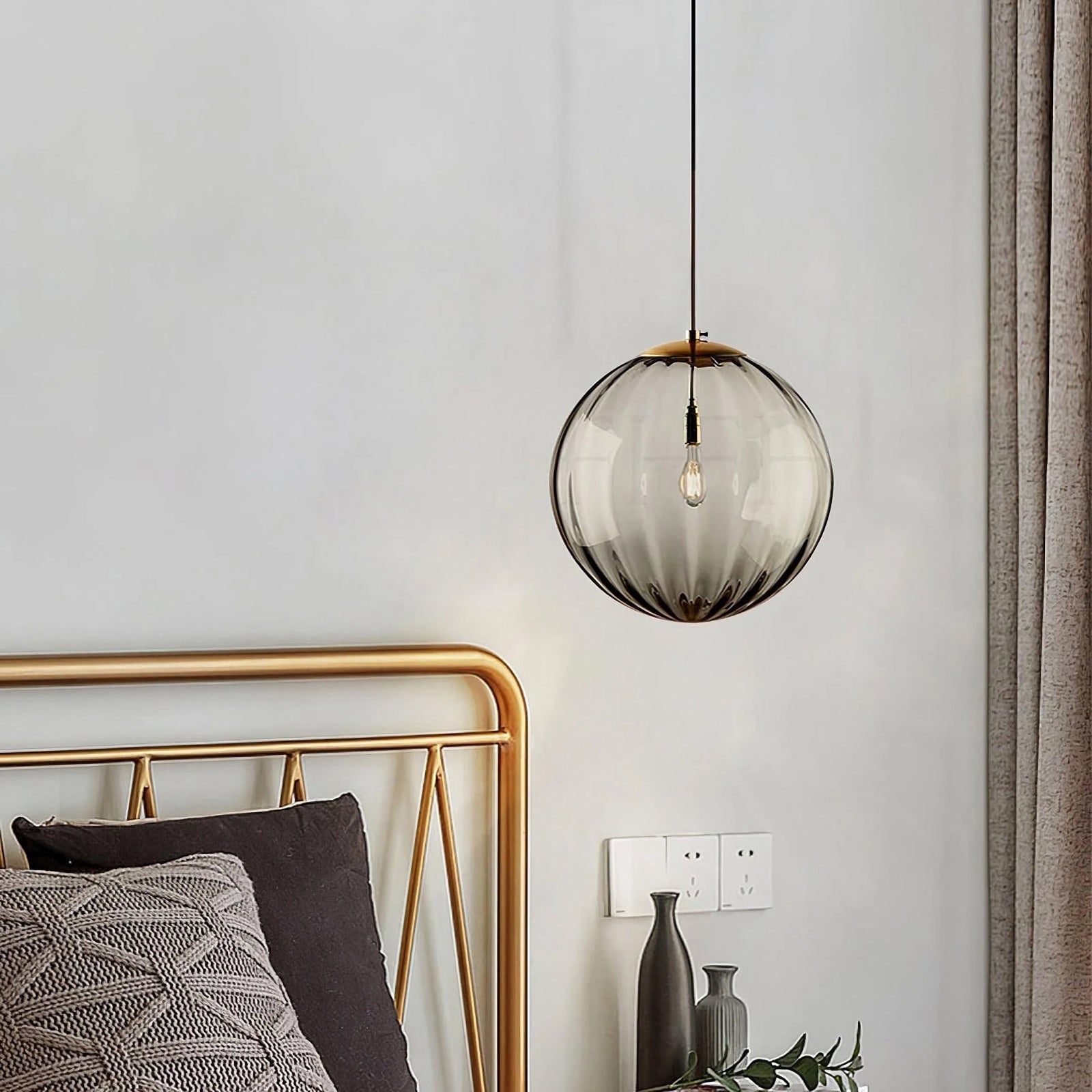 Spherical lampshade Pendant Light - Nuvé