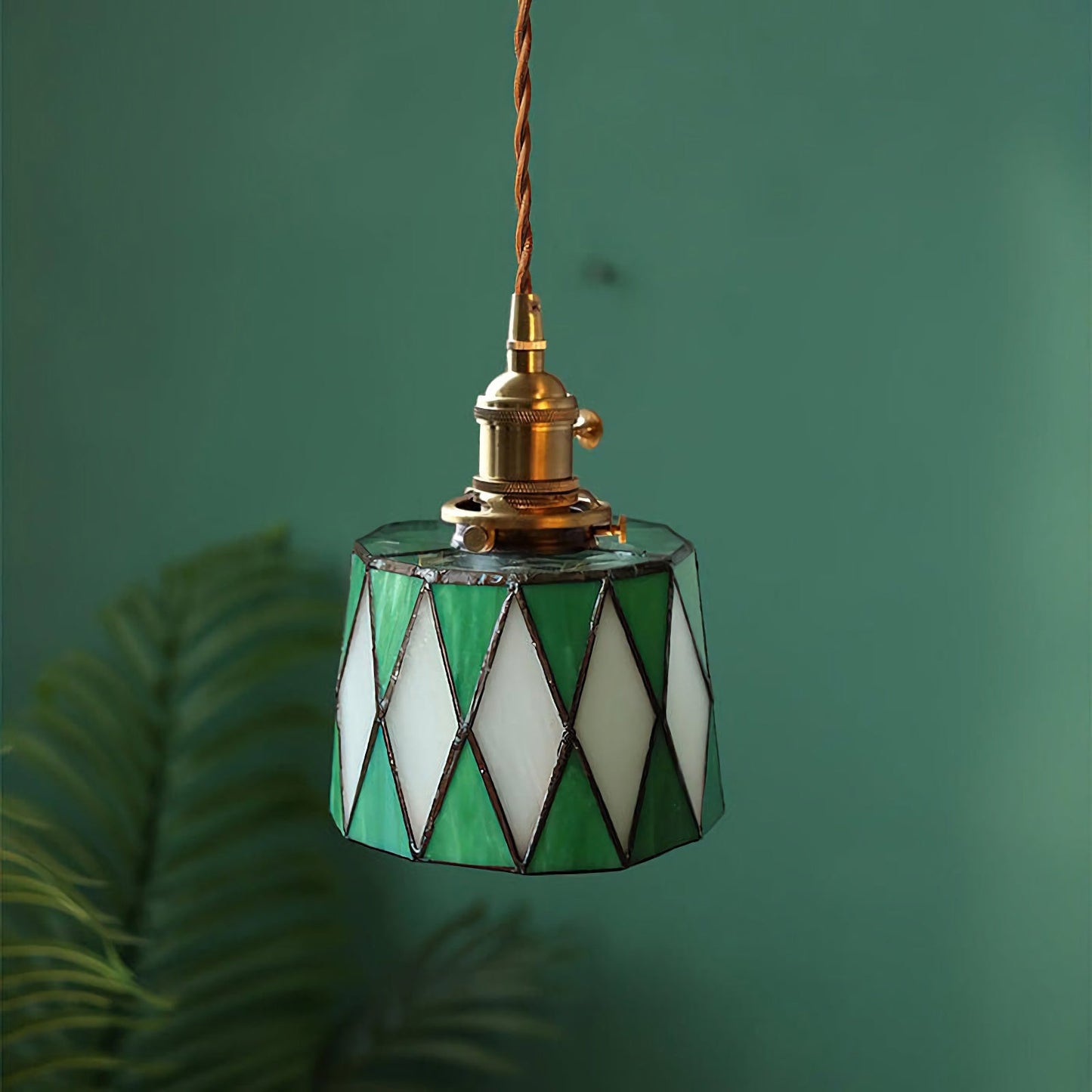 Stained Glass Pendant Light