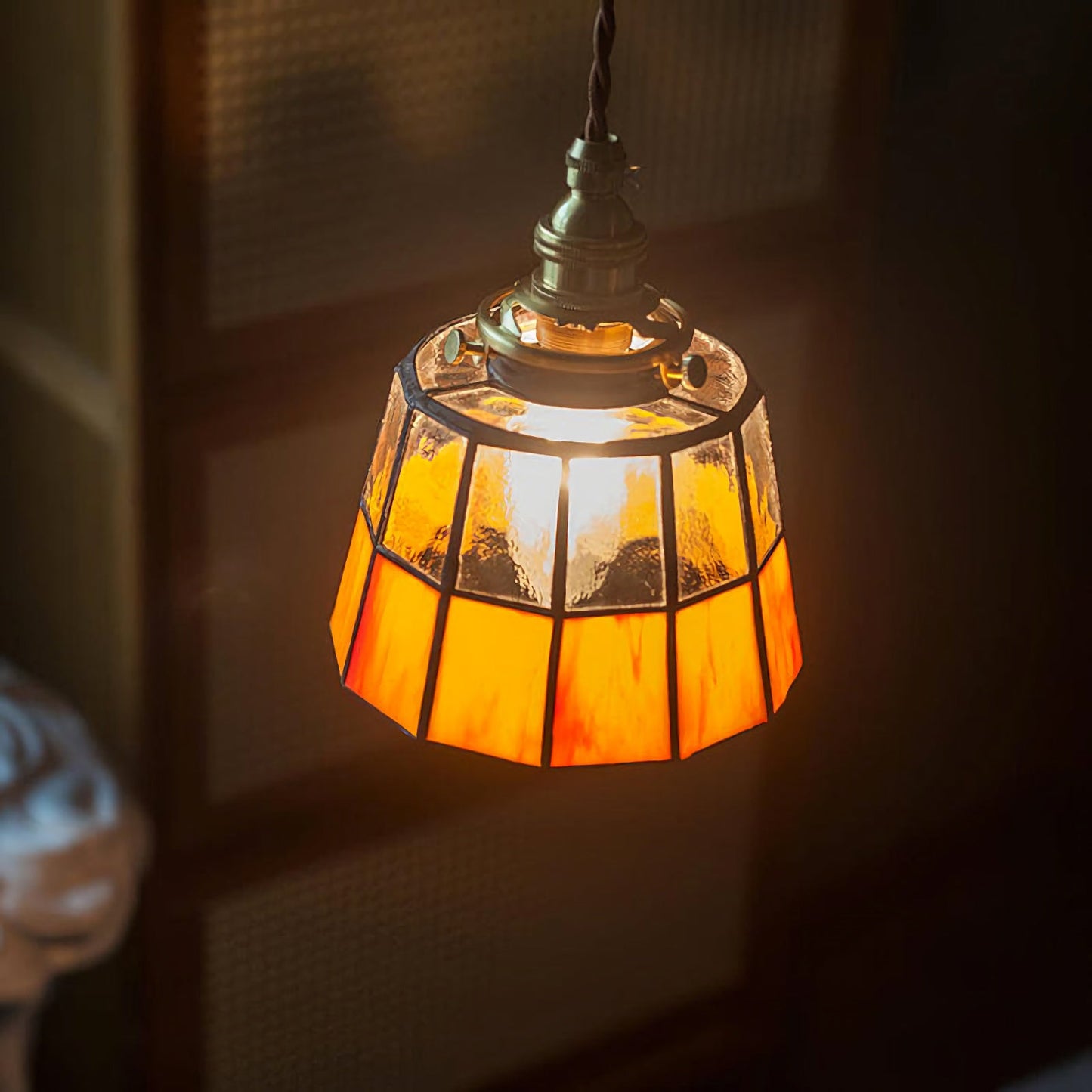 Stained Glass Pendant Light