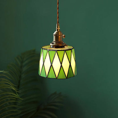 Stained Glass Pendant Light
