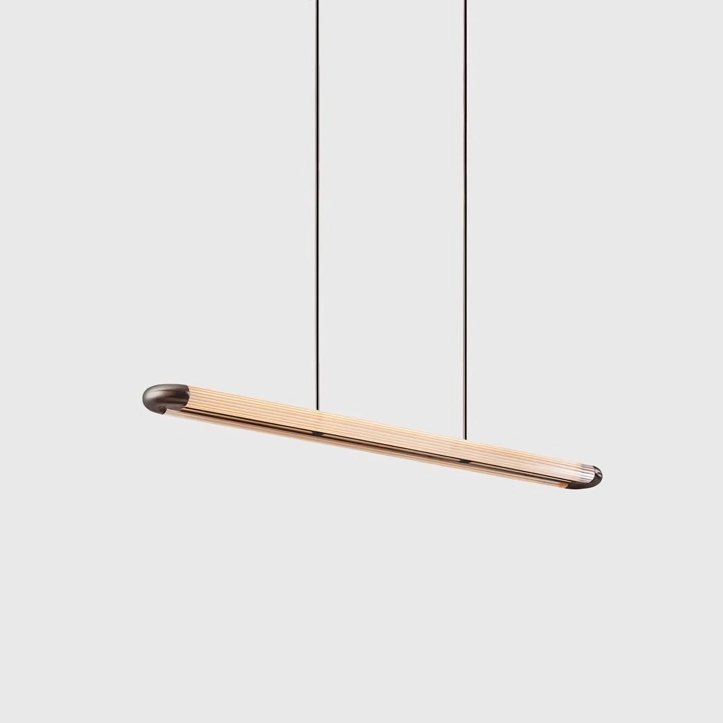 Stainless Steel Long Strip Pendant Light
