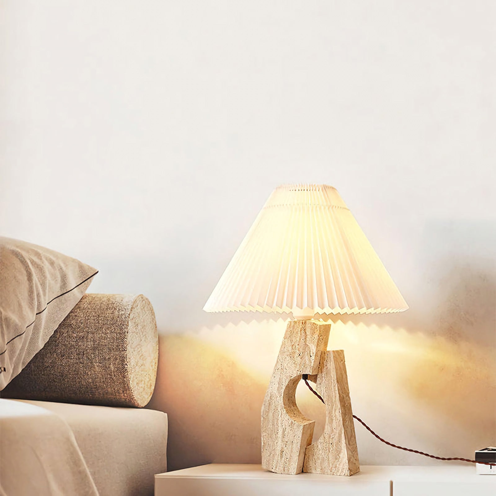 Stone Pillar Table Lamp - Nuvé