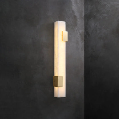Strip Copper Alabaster Wall Lamp - Nuvé