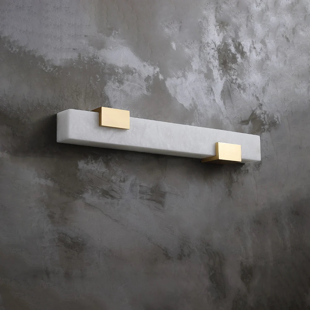 Strip Copper Alabaster Wall Lamp - Nuvé