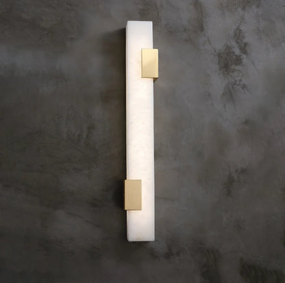 Strip Copper Alabaster Wall Lamp - Nuvé