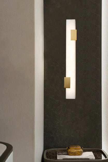 Strip Copper Alabaster Wall Lamp - Nuvé