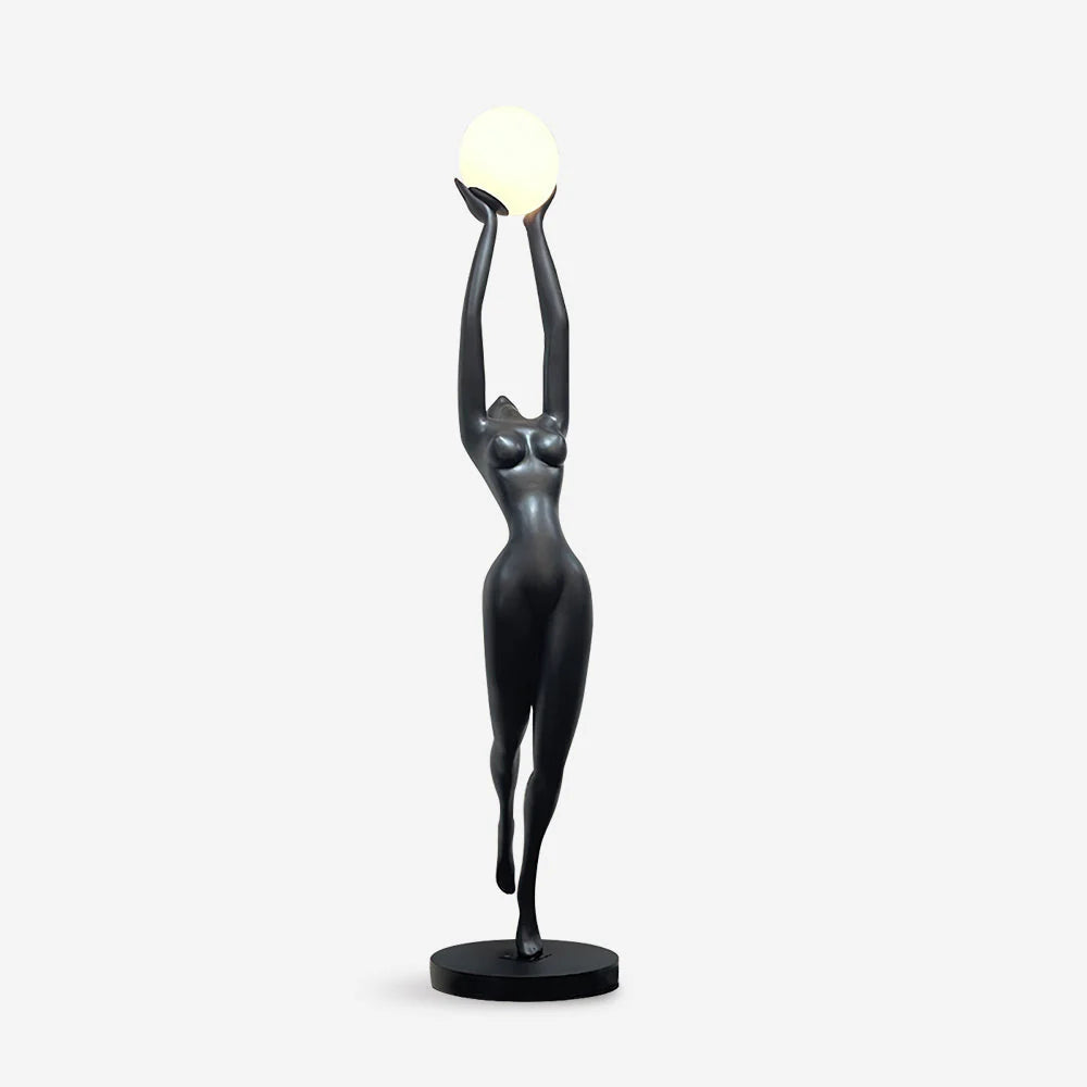 Stursa Sculpture Figure Floor Lamp - Nuvé