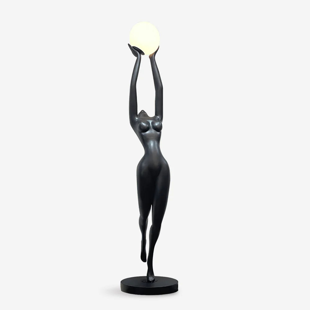 Stursa Sculpture Figure Floor Lamp - Nuvé