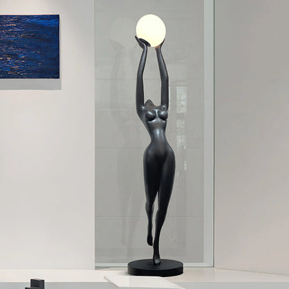 Stursa Sculpture Figure Floor Lamp - Nuvé