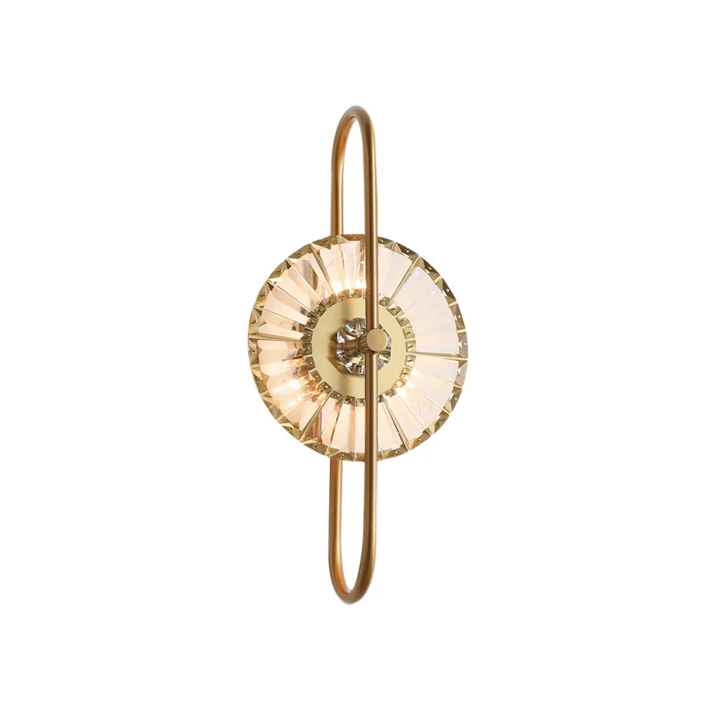 Sunflower Crystal Wall Light - Nuvé