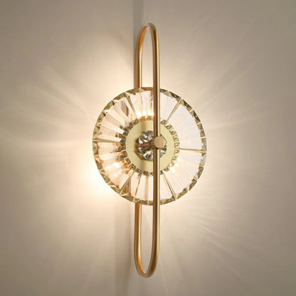 Sunflower Crystal Wall Light - Nuvé