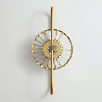 Sunflower Crystal Wall Light - Nuvé