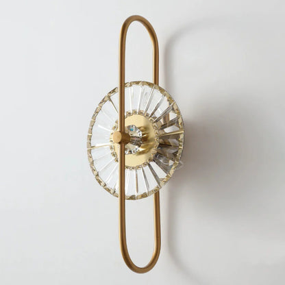 Sunflower Crystal Wall Light - Nuvé