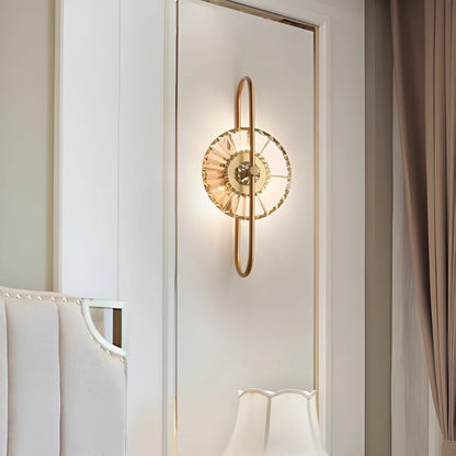 Sunflower Crystal Wall Light - Nuvé