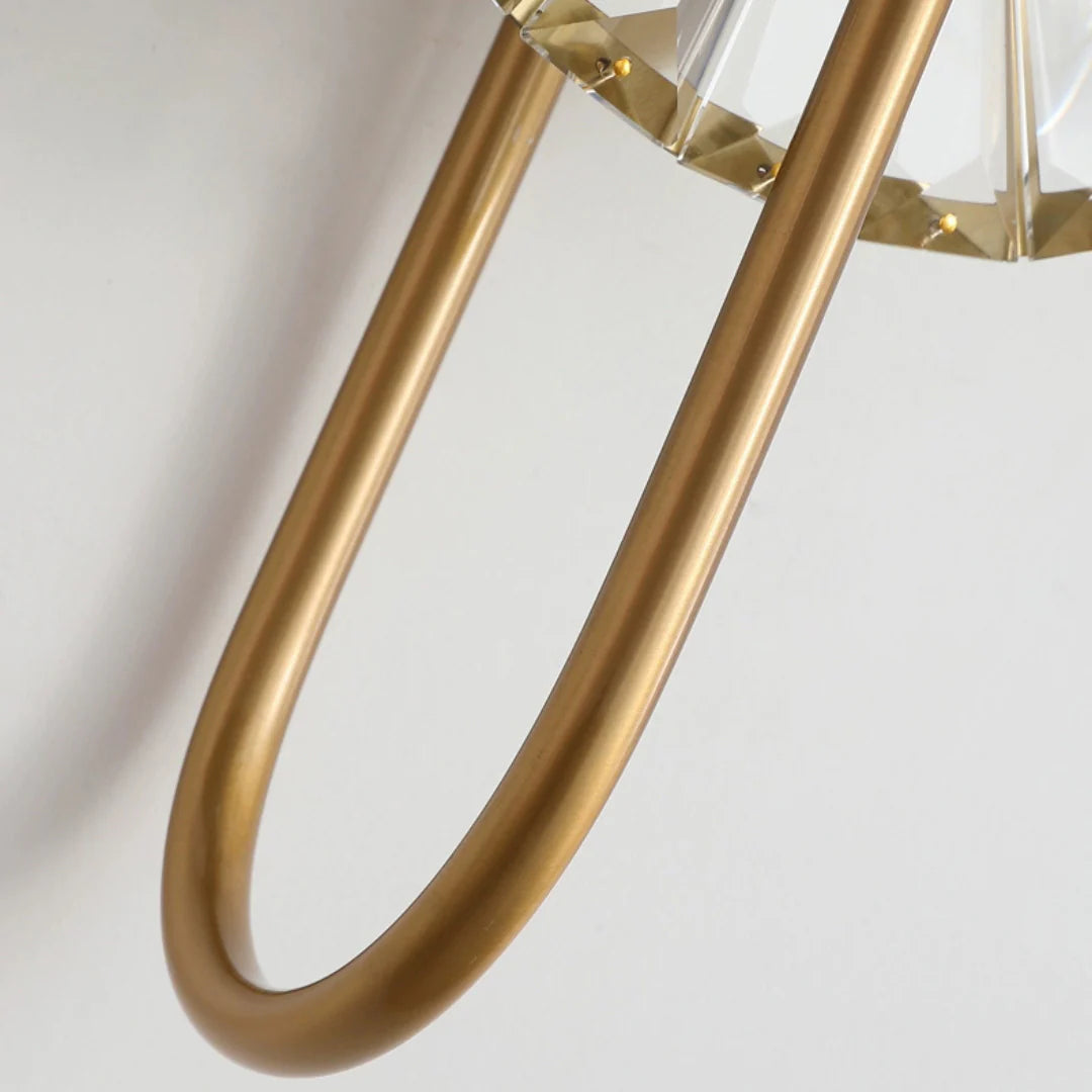 Sunflower Crystal Wall Light - Nuvé