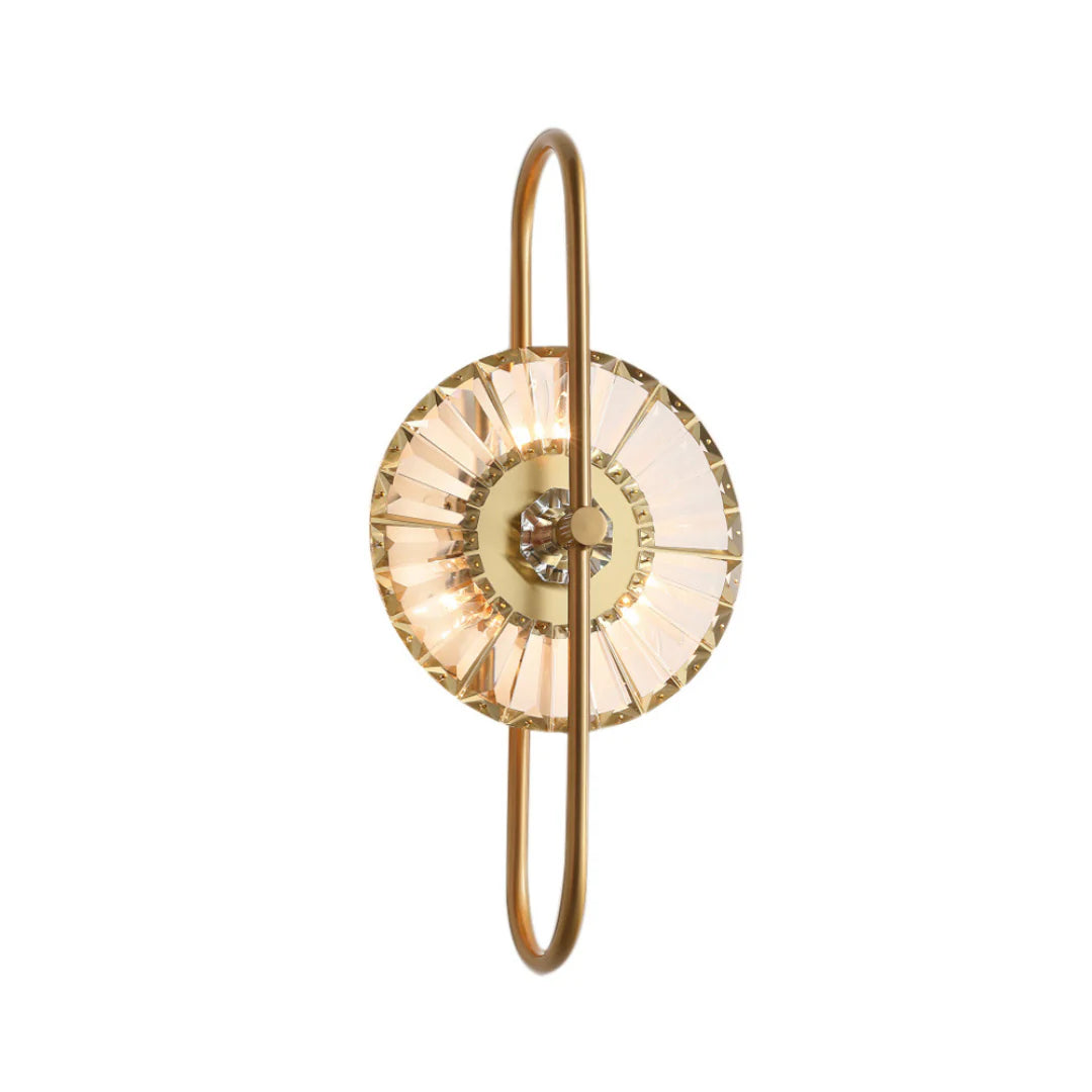 Sunflower Crystal Wall Light - Nuvé