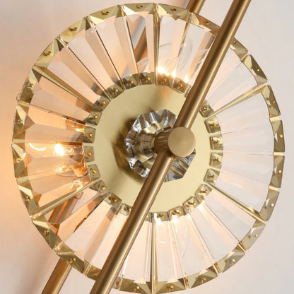 Sunflower Crystal Wall Light - Nuvé