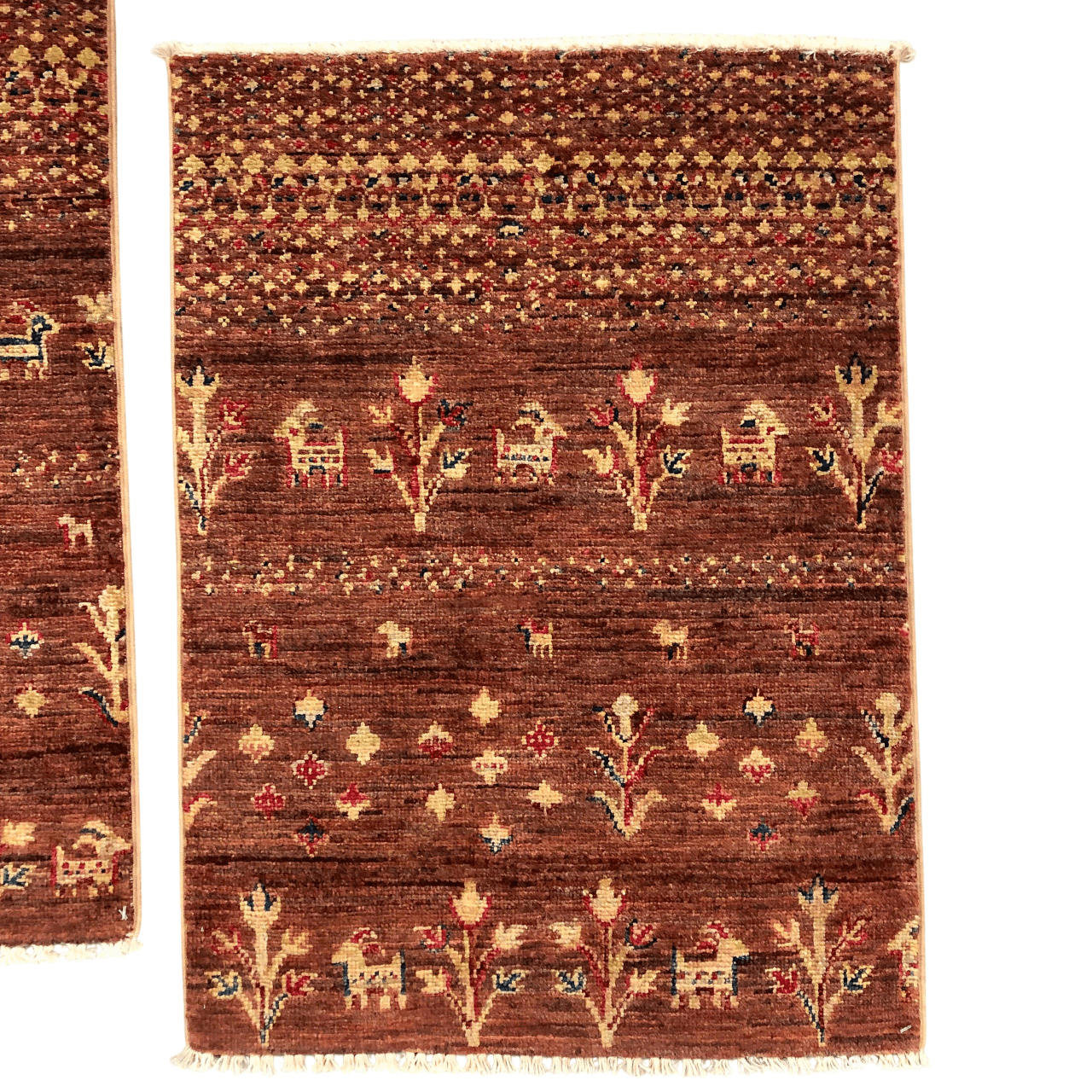 Gabbeh Tribal/folk brown (2x3) - Nuvé