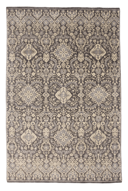 Transitional Design (6x9) dark gray/light blue - Nuvé