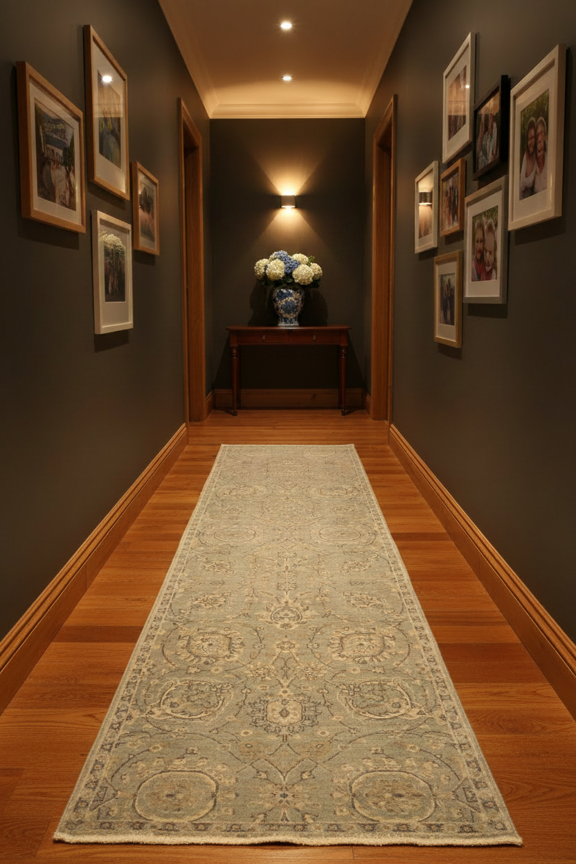 Transitional Design (10' Runner) light gray