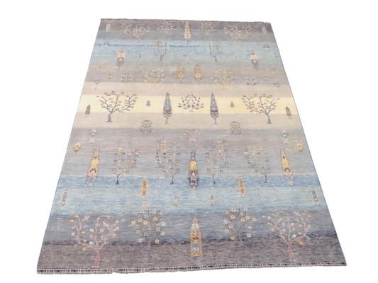 Gabbeh - Tree of Life (9'02"x12'02") pastels - Nuvé