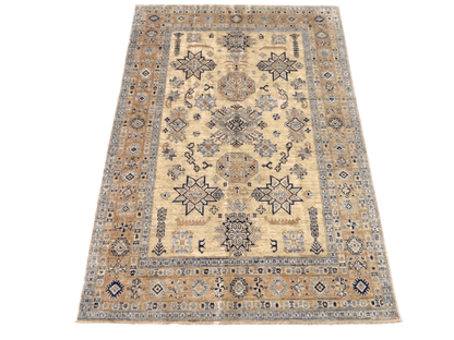 Antique-Washed Super Kazak 5x7 ivo/pch - Nuvé