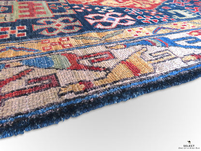 Kuba  blue/ivory 14' Runner - Nuvé