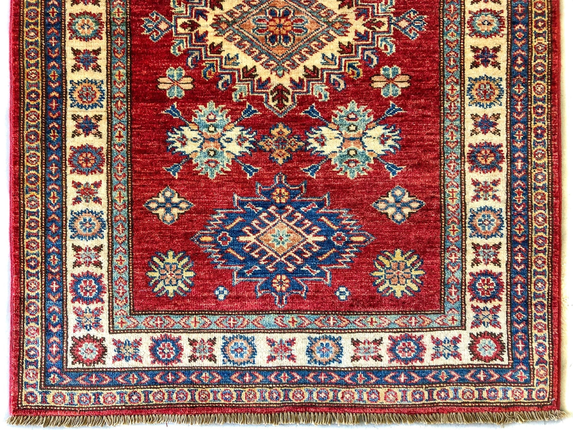 Super Kazak red/ivory (3x5) - Nuvé