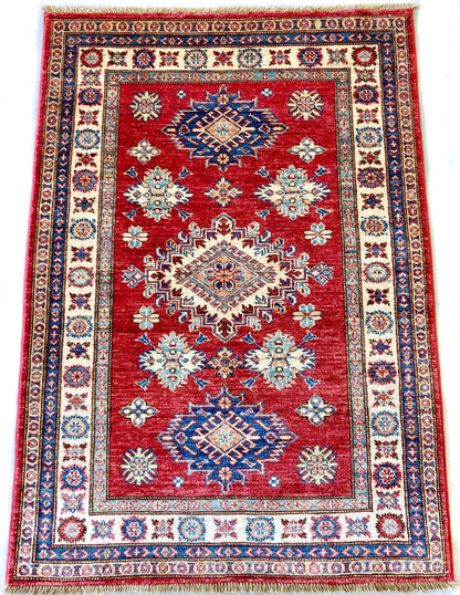 Super Kazak red/ivory (3x5) - Nuvé