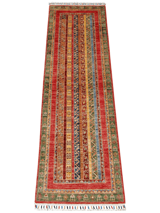 Turkish Shawl 8' Runner red/mt - Nuvé