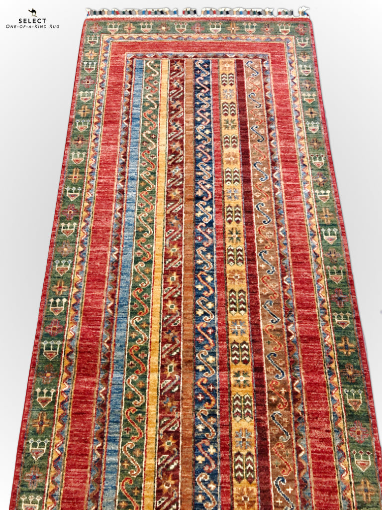 Turkish Shawl 8' Runner red/mt - Nuvé