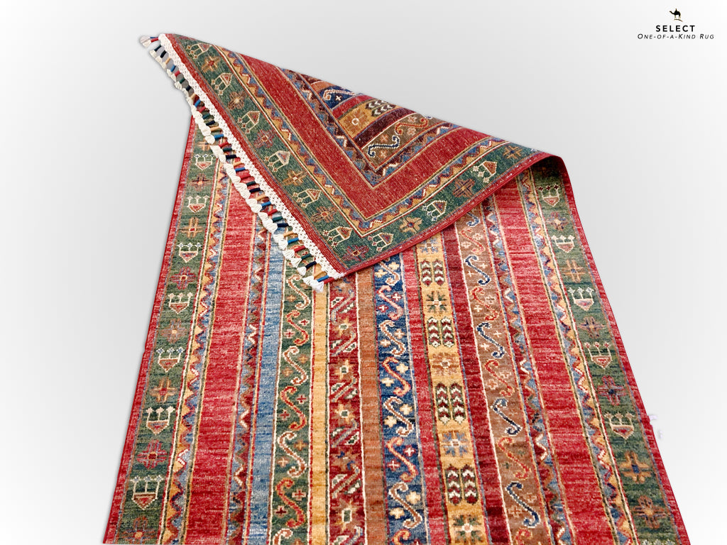 Turkish Shawl 8' Runner red/mt - Nuvé