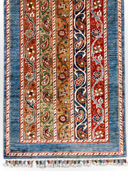 Turkish Shawl mt/blue 11' Runner - Nuvé