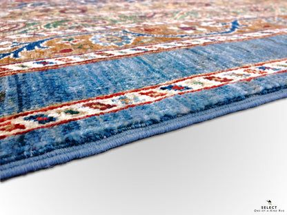 Turkish Shawl mt/blue 11' Runner - Nuvé