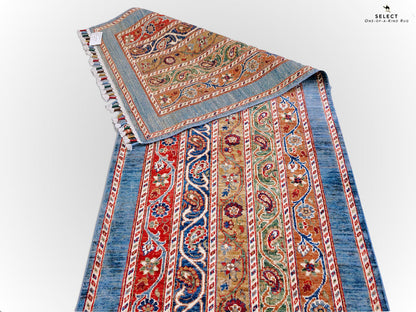 Turkish Shawl mt/blue 11' Runner - Nuvé