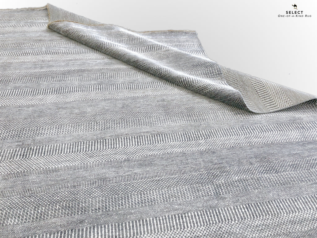 Durva - Grass Design gray 12x14