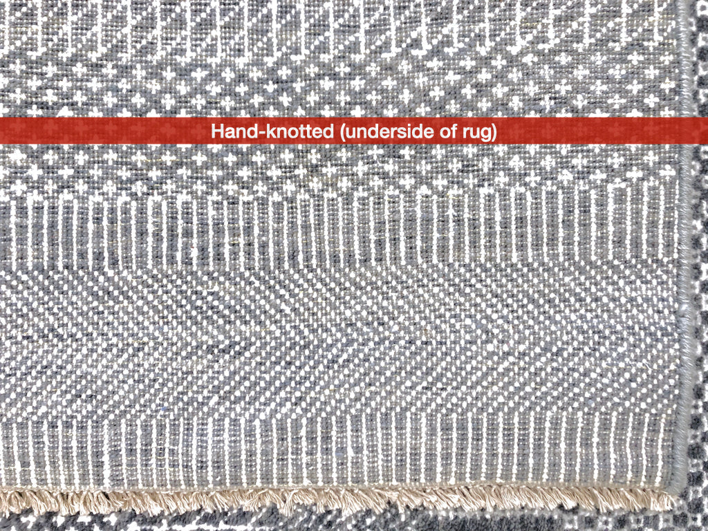 Durva - Grass Design gray 12x14