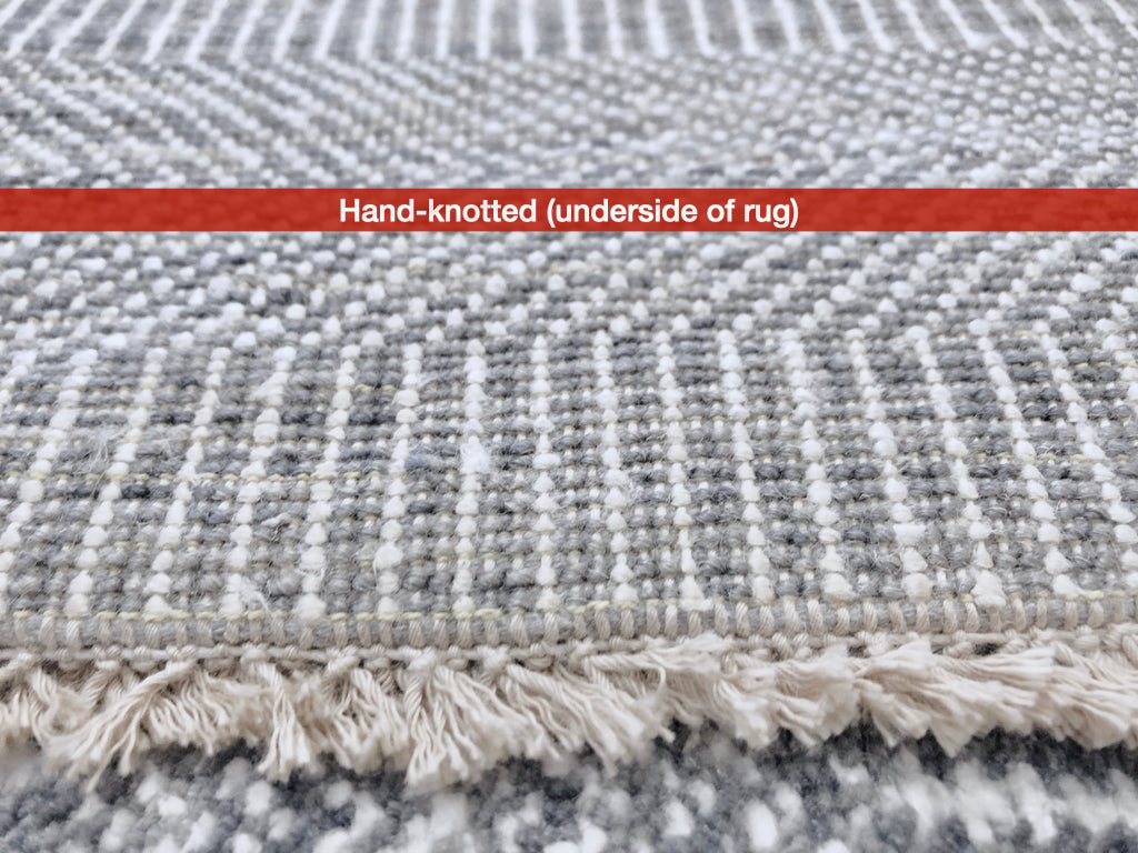 Durva - Grass Design gray 12x14