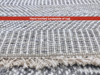 Durva - Grass Design gray 12x14