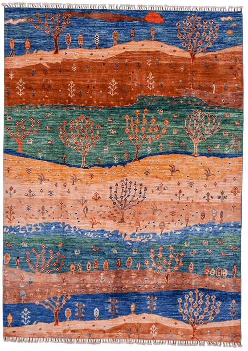 Gabbeh multi 5x8 - Nuvé