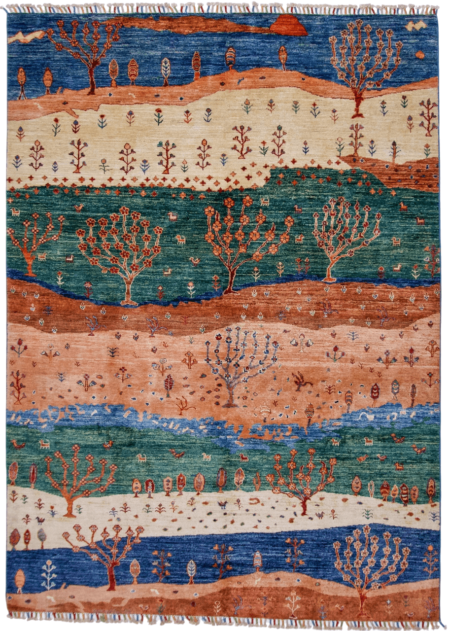 Gabbeh multi 5x8 - Nuvé
